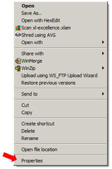 Popup menu